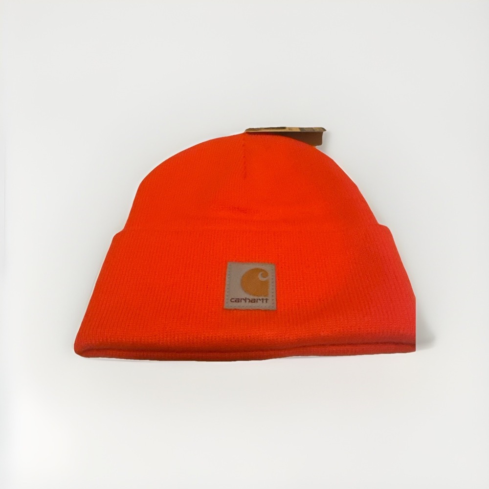 Carhartt Youth Acrylic Watch Hat Tobaggan Brite Orange